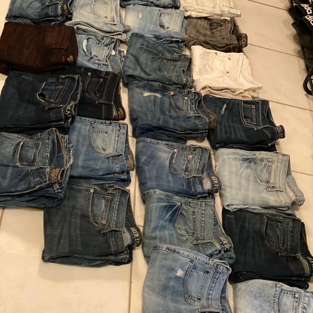 AMERICAN EAGLE JEANS HUGE BUNDLE🔥🔥🔥